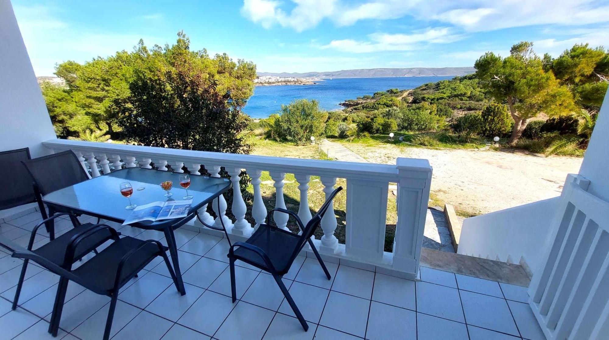 Villa Dea Del Mare Complex In Front Of The Sea. Sounion Exterior foto