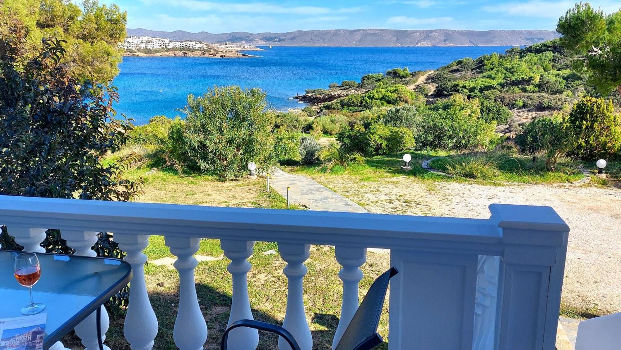 Villa Dea Del Mare Complex In Front Of The Sea. Sounion Exterior foto