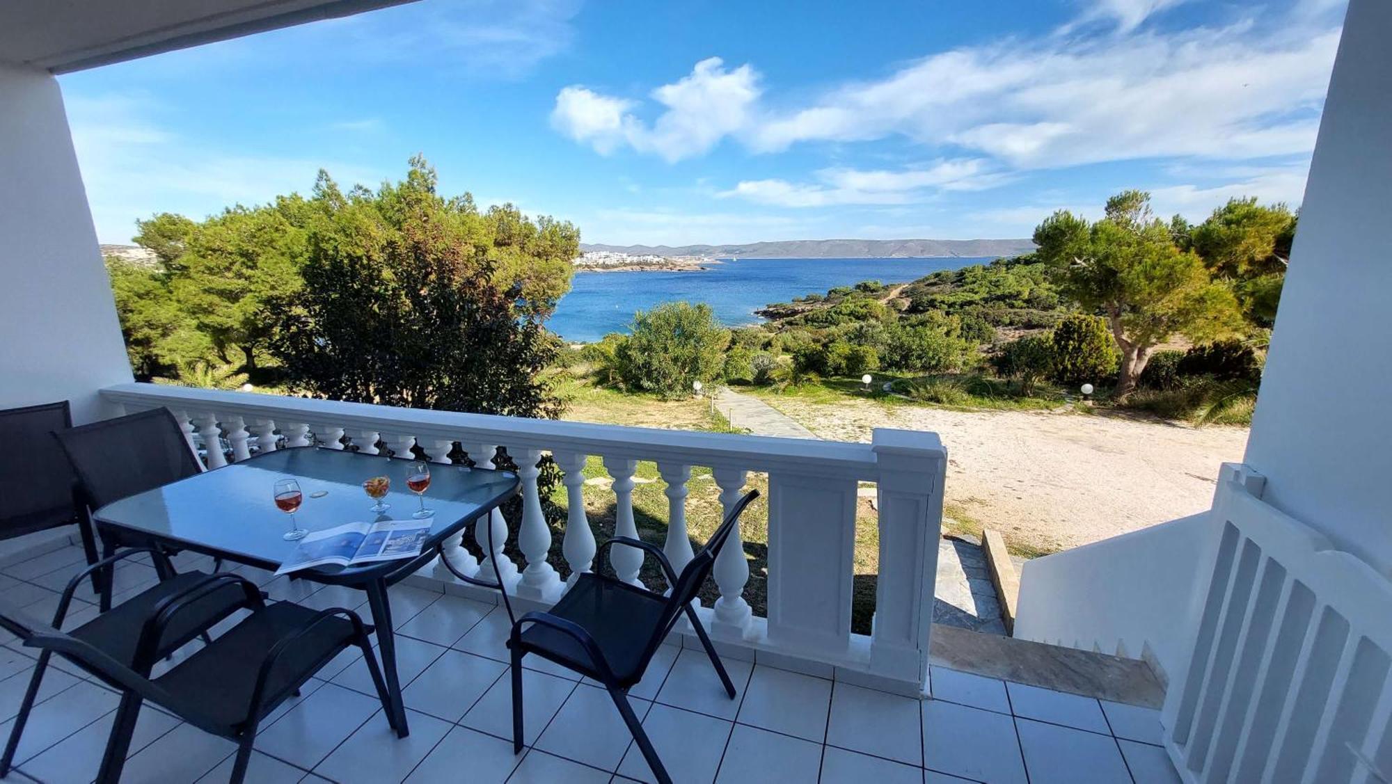Villa Dea Del Mare Complex In Front Of The Sea. Sounion Exterior foto