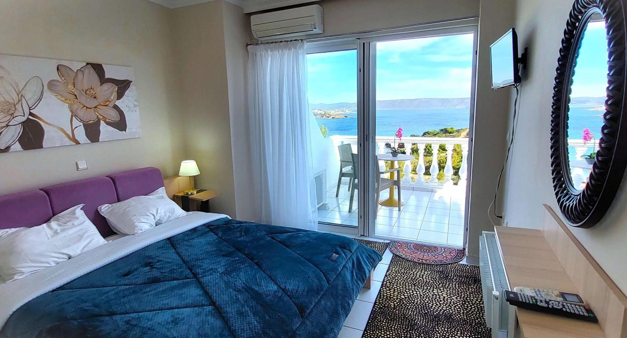 Villa Dea Del Mare Complex In Front Of The Sea. Sounion Exterior foto