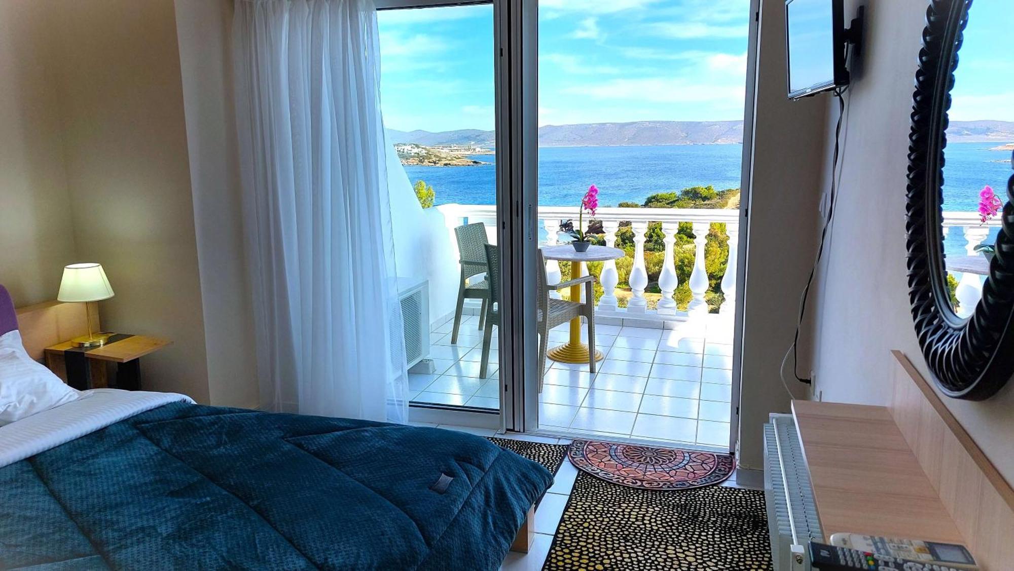 Villa Dea Del Mare Complex In Front Of The Sea. Sounion Exterior foto